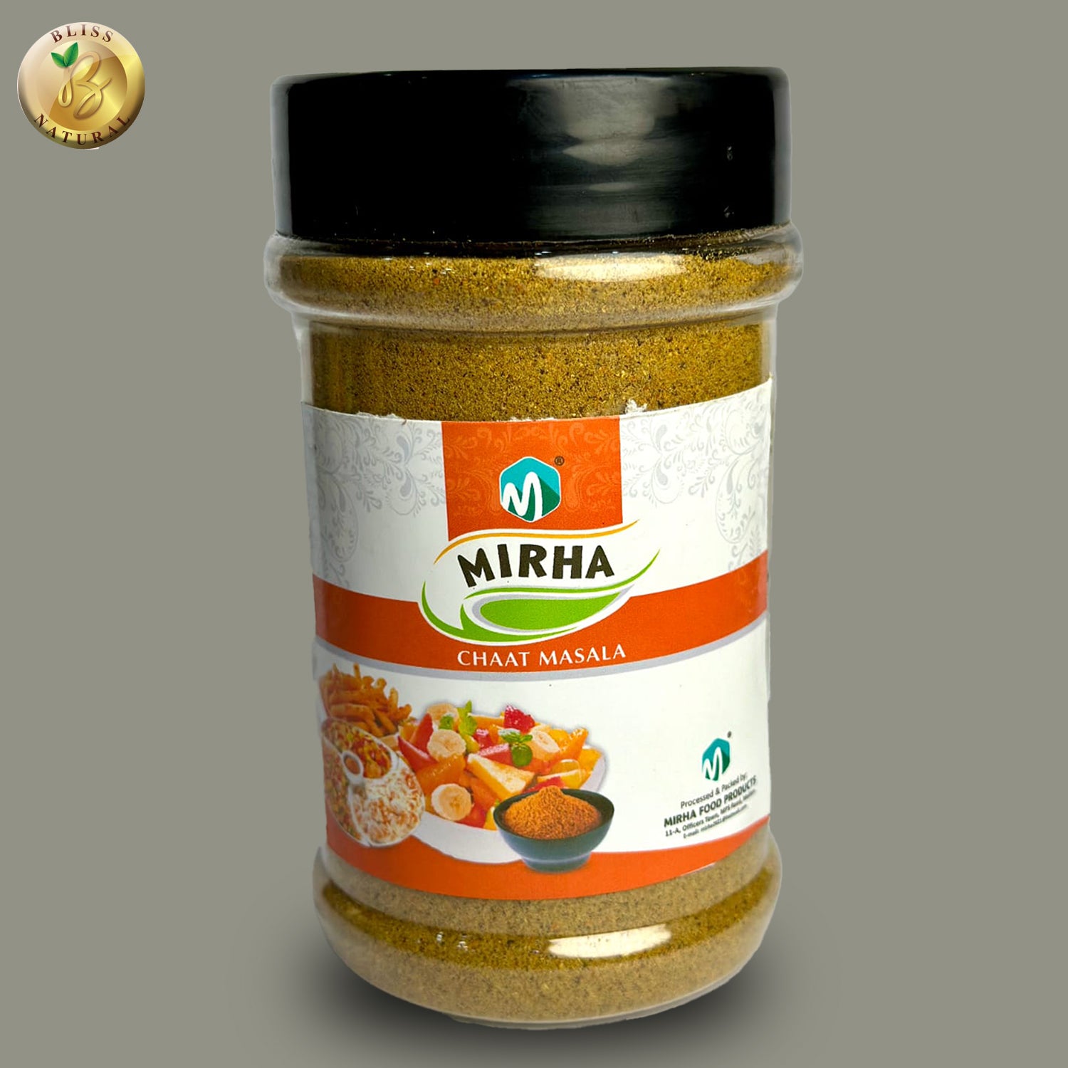 MIRHA CHAT MASALA JAR 200 GRAM