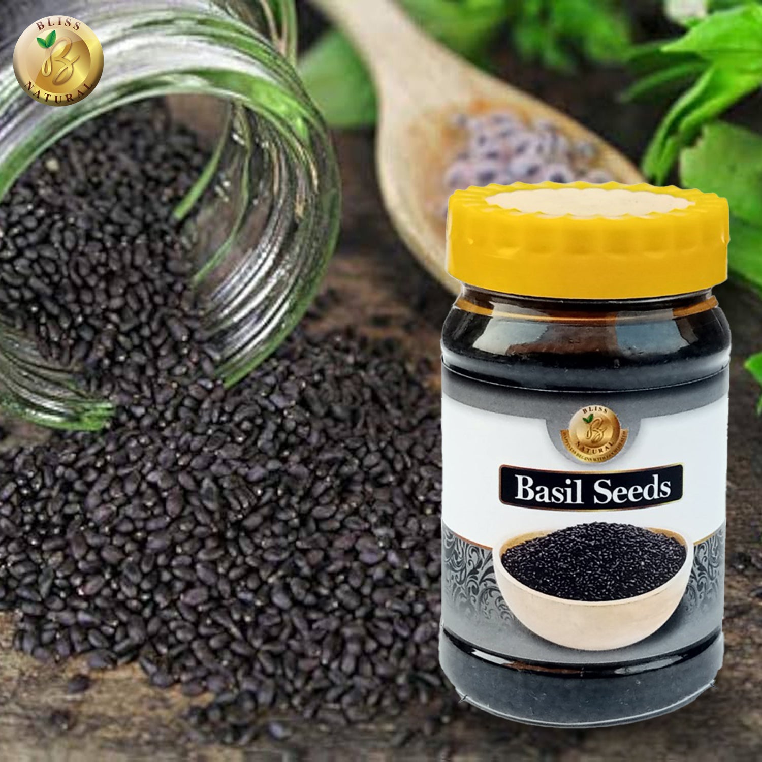 BASIL SEED IN A JAR