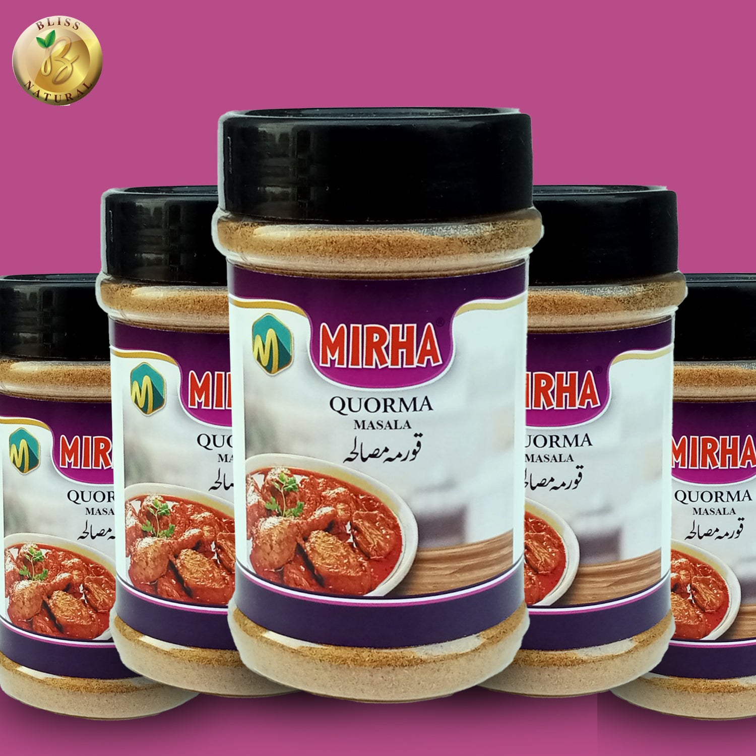MIRHA QORMA MASALA JAR 200 GRAM