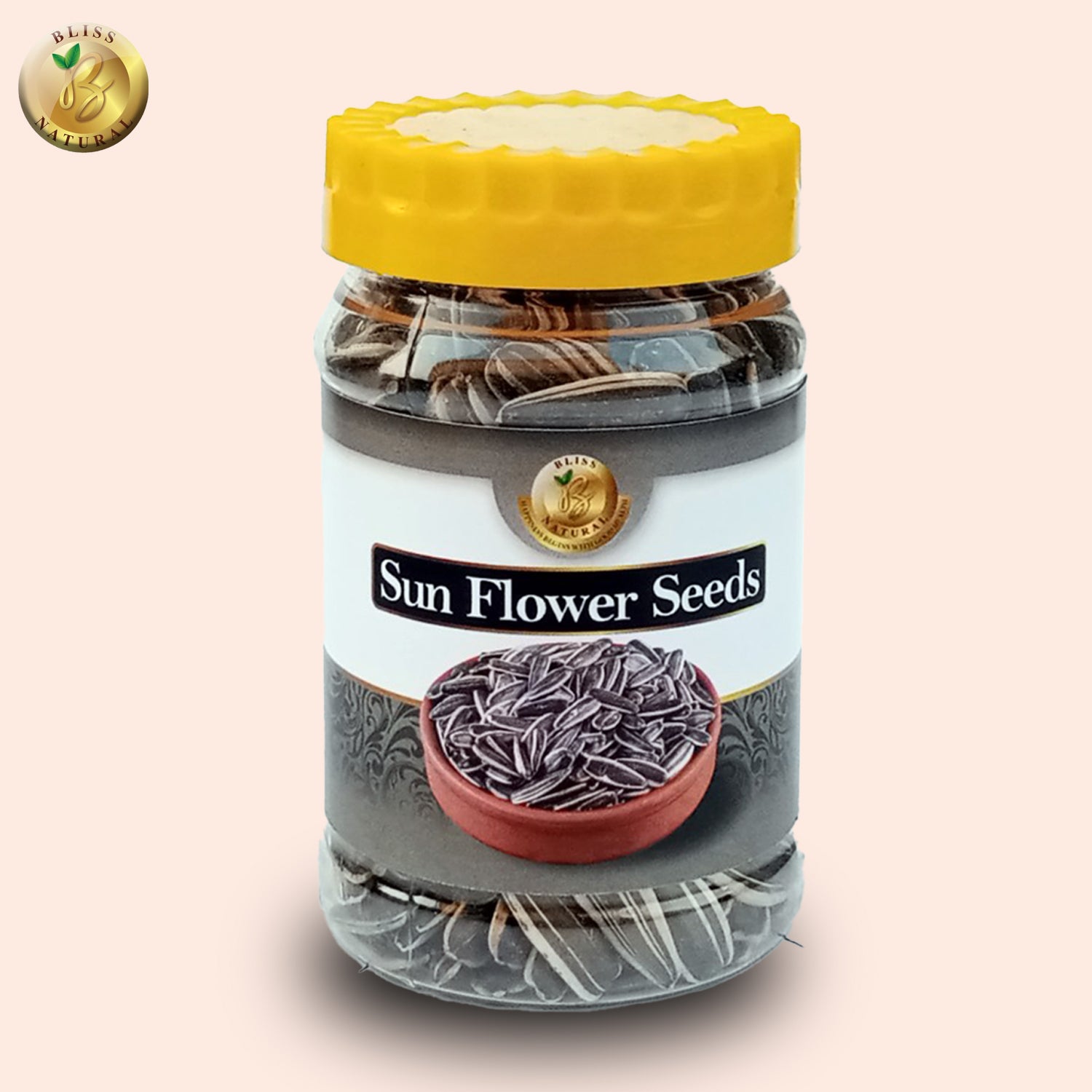 SUN FLOWER SEEDS IN A JAR
