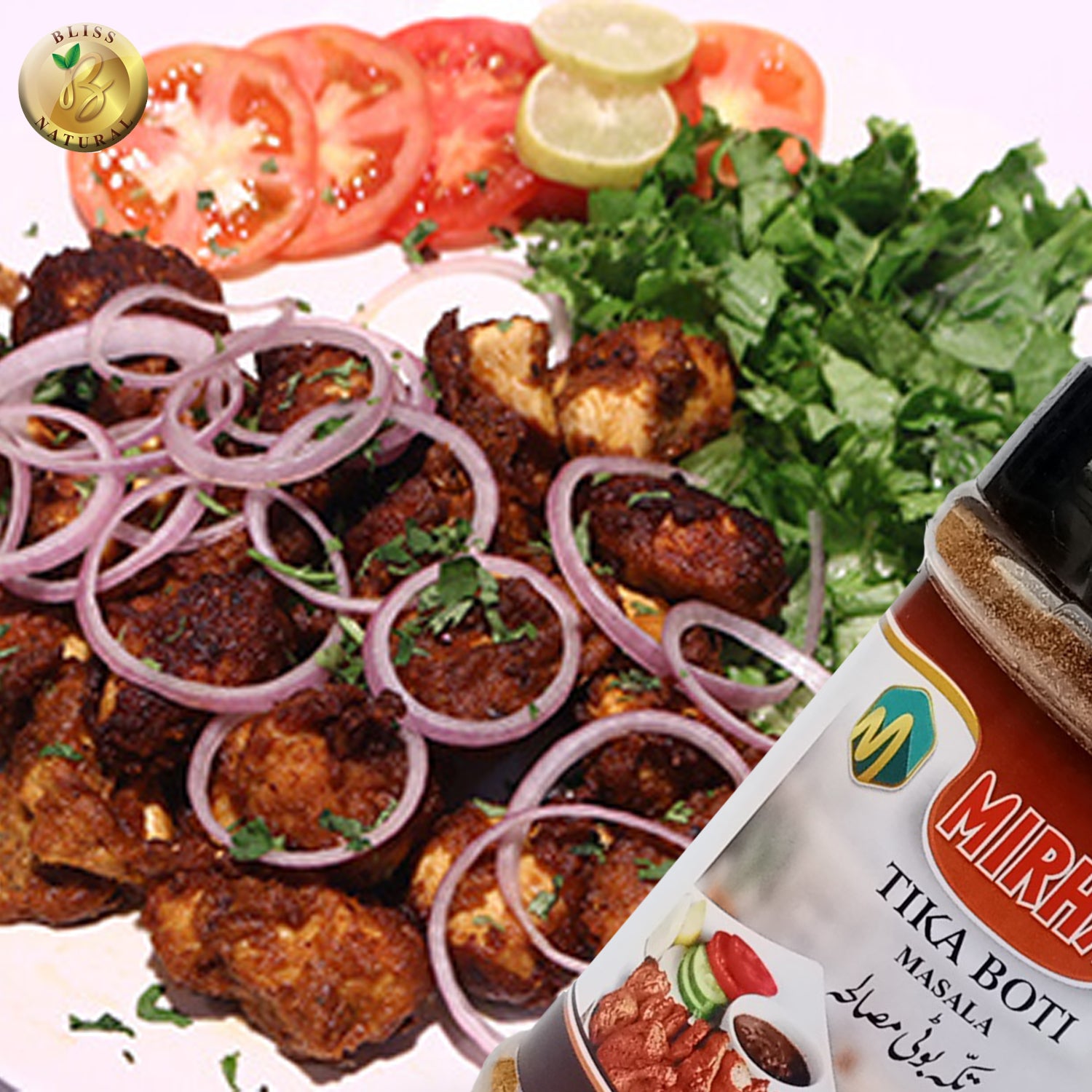 MIRHA TIKKA BOTI MASALA JAR 200 GRAM