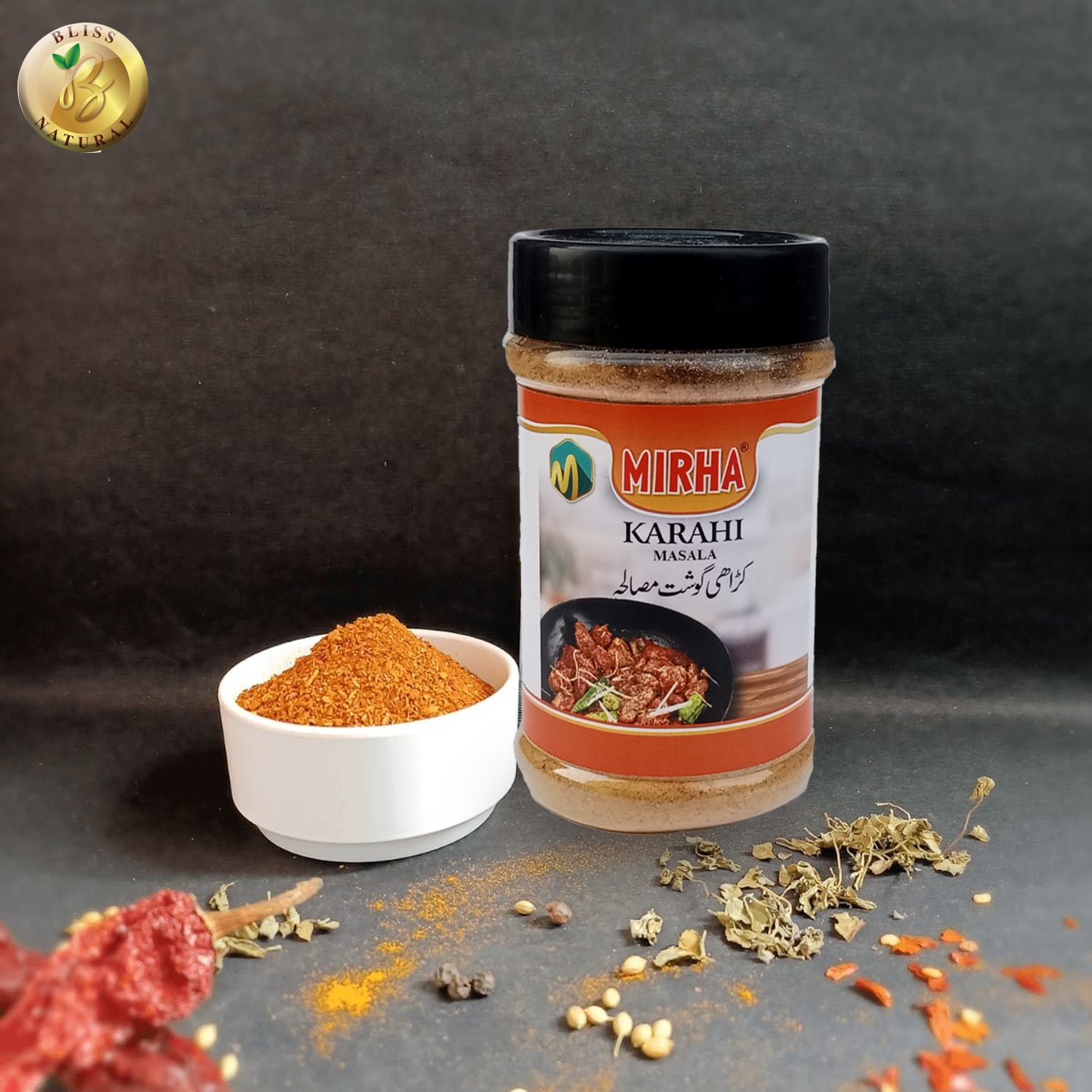 MIRHA KHRAHI GOSHT MASALA JAR 200 GRAM