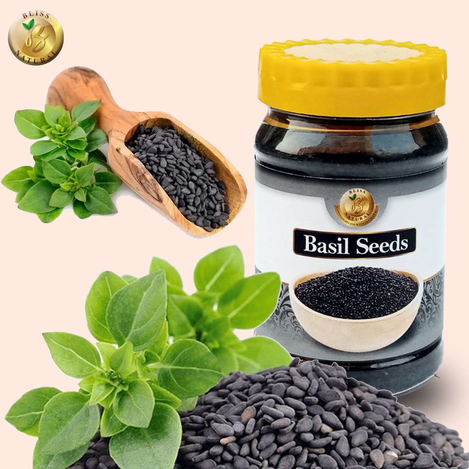 BASIL SEED IN A JAR