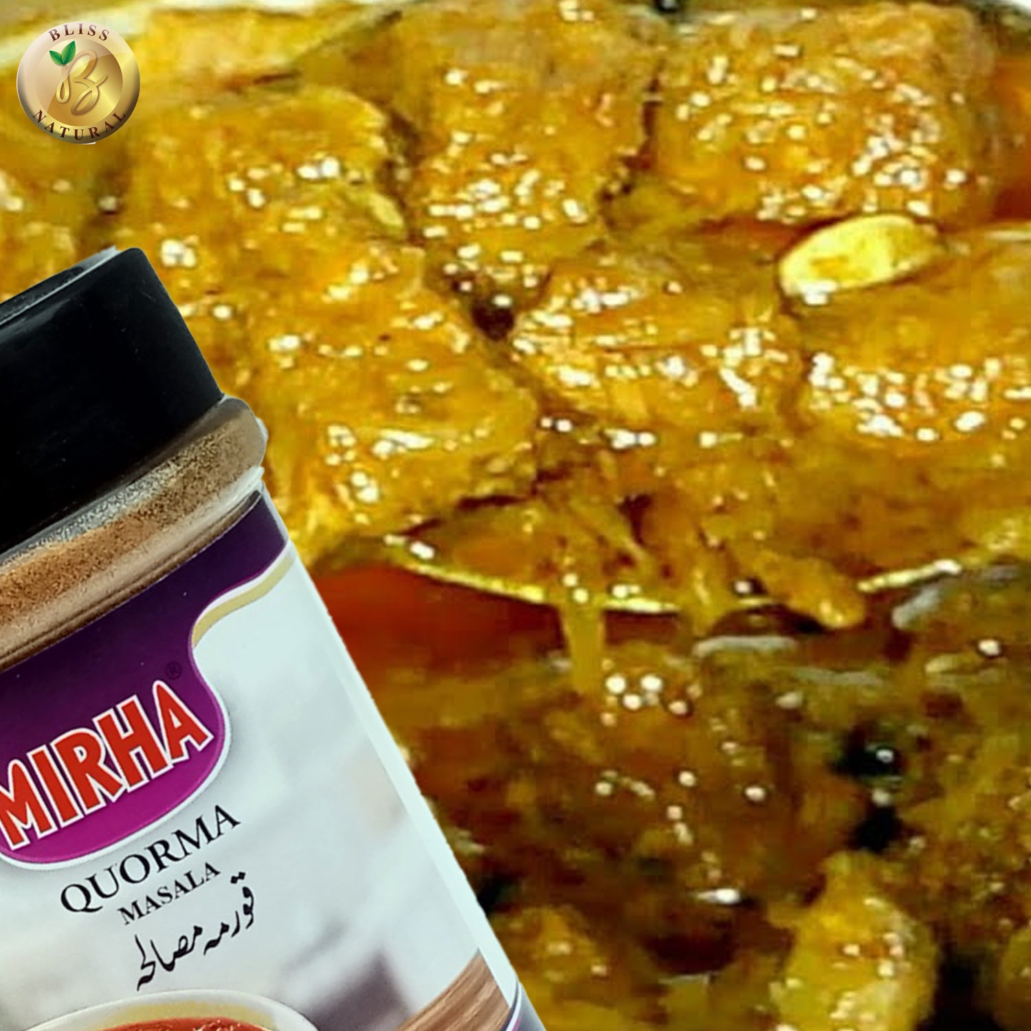 MIRHA QORMA MASALA JAR 200 GRAM